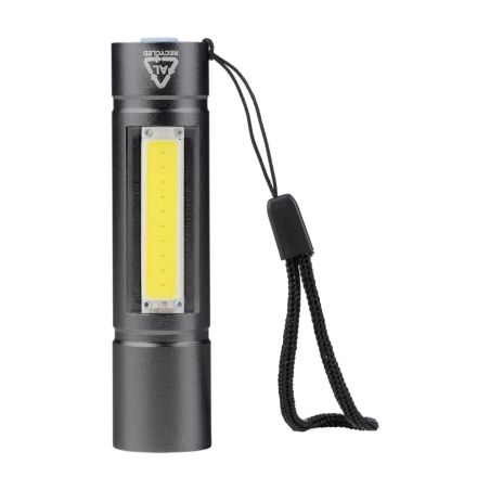 Linterna COB de aluminio reciclado Personalizado