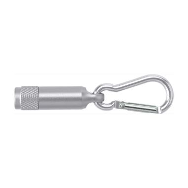 Mini linterna aluminio con mosquetón | Goodie