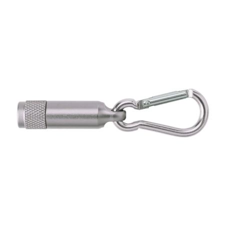 Mini linterna aluminio con mosquetón | Goodie
