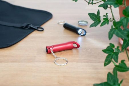 Llavero de aluminio con linterna LED personalizado | Goodie