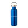 Botella Termo de Acero Inoxidable con Bambú Personalizada - Imagen 1