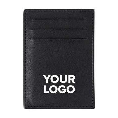 Tarjetero RFID de Piel con Bolsillos Dobles Personalizado | Goodie
