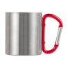 Taza Termo de Acero Inoxidable con Mosquetón Personalizada - Imagen 3