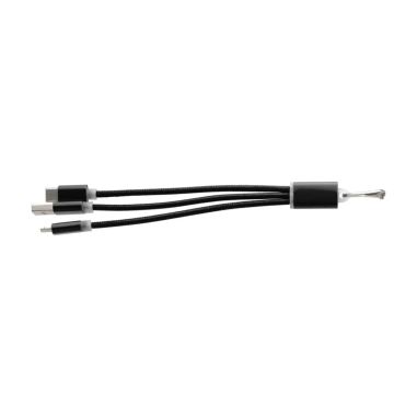 Set cables carga aluminio USB-C y llavero | Goodie