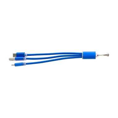 Set cables carga aluminio USB-C y llavero | Goodie