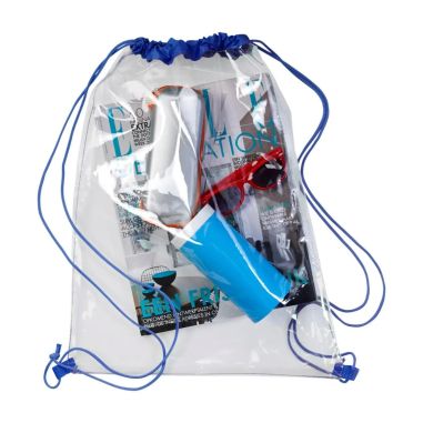 Mochila transparente de PVC Personalizada | Goodie