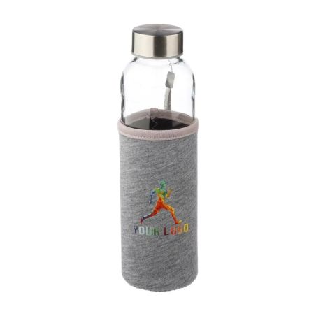 Botella cristal 500 ml funda neopreno | Goodie