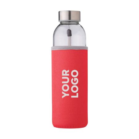 Botella cristal 500 ml funda neopreno | Goodie