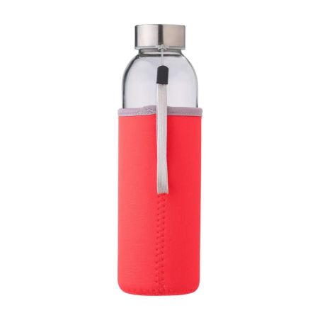 Botella cristal 500 ml funda neopreno | Goodie