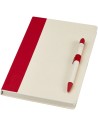 Set de libreta A5 y bolígrafo de cartón de leche reciclado Personalizado - Imagen 16