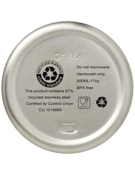 Bidón Vasa 500 ml acero reciclado certificado RCS | Goodie