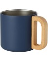 Taza de acero inoxidable reciclado con certificado RCS con aislamiento de cobre de 360 ml "Bjorn" - Imagen 22