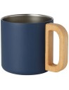 Taza de acero inoxidable reciclado con certificado RCS con aislamiento de cobre de 360 ml "Bjorn" - Imagen 23