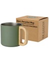 Taza de acero inoxidable reciclado con certificado RCS con aislamiento de cobre de 360 ml "Bjorn" - Imagen 27