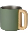 Taza de acero inoxidable reciclado con certificado RCS con aislamiento de cobre de 360 ml "Bjorn" - Imagen 32