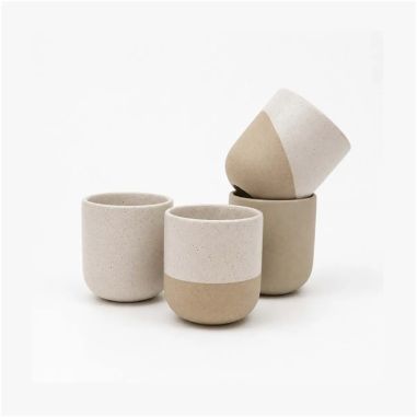 Juego de tazas de café Reclay de 150 ml de Personalizada 6126433