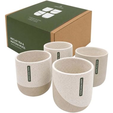 Juego de tazas para té y matcha Reclay de 350 ml de Personalizada 6126434