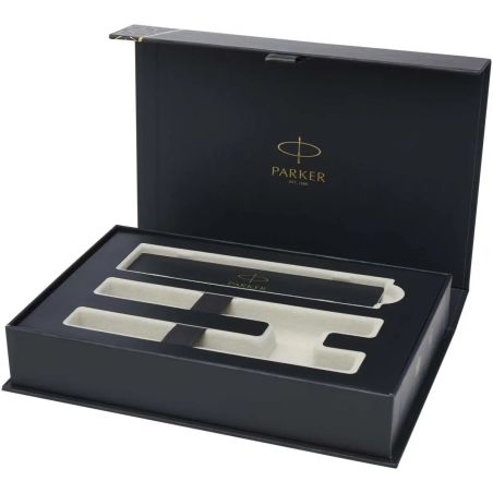 Juego de bolígrafo y rotulador Parker IM Essentials - negro Personalizado 6108014