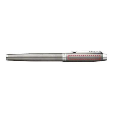 Juego de bolígrafo y rotulador Parker IM Essentials - plateado Personalizado 6108015