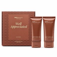 Set de regalo de Wellmark Quite Rebellion con jabón y loción de manos de 70 ml Personalizada 6124644
