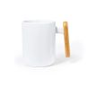 Taza de Cerámica de 480ml con Asa de Bambú 820523 - Imagen 6
