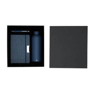 Set Bloc, Bolígrafo y Bidón Personalizado | Goodie