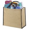 Bolsa Tote de yute con bordes contrastados Personalizada - Imagen 20