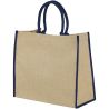 Bolsa Tote de yute con bordes contrastados Personalizada - Imagen 21
