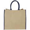 Bolsa Tote de yute con bordes contrastados Personalizada - Imagen 24