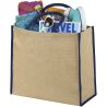Bolsa Tote de yute con bordes contrastados Personalizada - Imagen 27