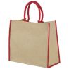 Bolsa Tote de yute con bordes contrastados Personalizada - Imagen 30