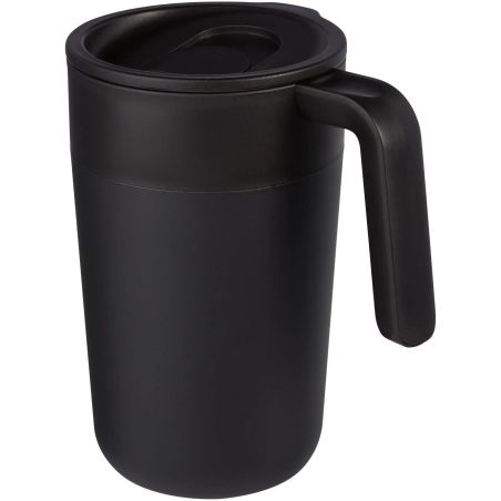 Taza Nordia 400 ml acero e interior PP reciclado | Goodie