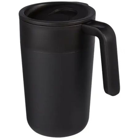 Taza Nordia 400 ml acero e interior PP reciclado | Goodie