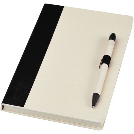 Set Libreta Bolígrafo Cartón Leche Personalizado | Goodie