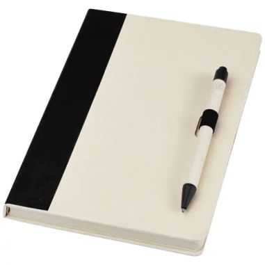 Set Libreta Bolígrafo Cartón Leche Personalizado | Goodie