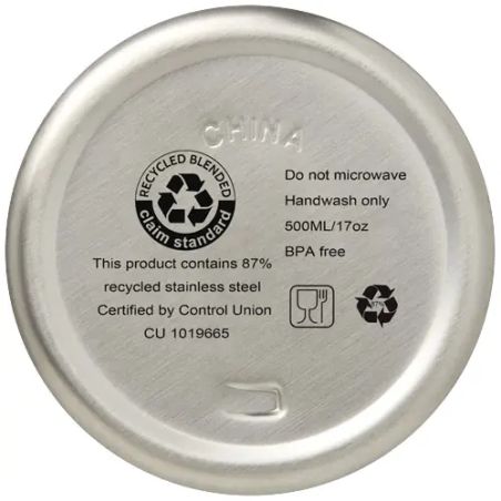 Bidón Vasa 500 ml acero reciclado certificado RCS | Goodie