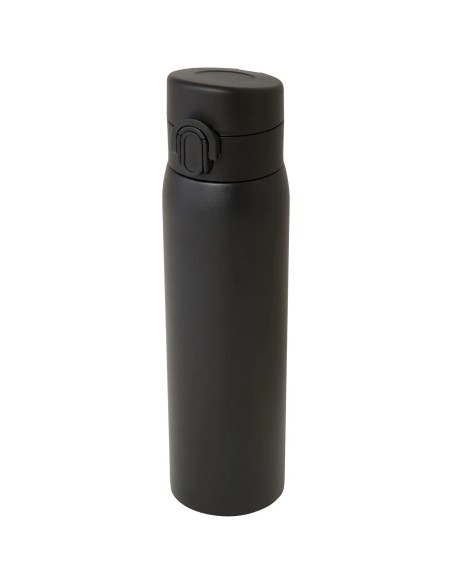 Termo 450 ml acero reciclado RCS apertura un botón | Goodie