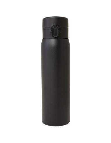 Termo 450 ml acero reciclado RCS apertura un botón | Goodie