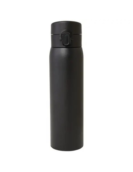 Termo 450 ml acero reciclado RCS apertura un botón | Goodie