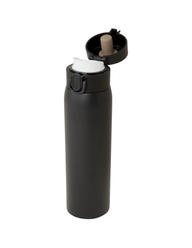 Termo 450 ml acero reciclado RCS apertura un botón | Goodie