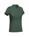 Polo de manga corta para mujer algodón orgánico de 210 g/m² Personalizado 6R6618 - Imagen 69