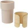 Vaso de 340 ml con funda de bambú - Imagen 17