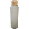 Botella de 500 ml de vidrio sodocálcico mate con tapa de bambú - Imagen 16