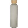 Botella de 500 ml de vidrio sodocálcico mate con tapa de bambú - Imagen 18