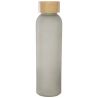 Botella de 500 ml de vidrio sodocálcico mate con tapa de bambú - Imagen 19