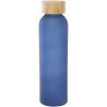 Botella de 500 ml de vidrio sodocálcico mate con tapa de bambú - Imagen 26
