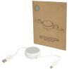 Cable retráctil 5 en 1 de 100 cm de plástico reciclado y aluminio para sincronización de datos y carga rápida de 45 W Personaliz - Imagen 30
