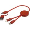 Cable 5 en 1 de plástico reciclado de 30 cm para sincronización de datos y carga rápida de 27 W Personalizado 6124427 - Imagen 29
