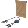 Cable 5 en 1 de plástico reciclado de 30 cm para sincronización de datos y carga rápida de 27 W Personalizado 6124427 - Imagen 33