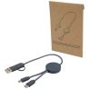 Cable 5 en 1 de plástico reciclado de 30 cm para sincronización de datos y carga rápida de 27 W Personalizado 6124427 - Imagen 34